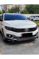 front lip splitter for 2021-2022-2023-2024 fiat tipo