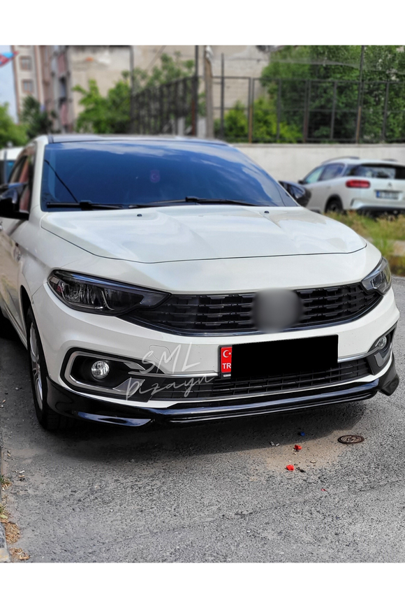 front lip splitter for 2021-2022-2023-2024 fiat tipo