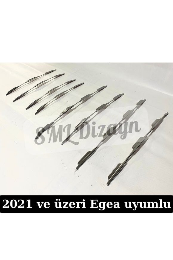2021-2022-2023-2024 fiat egea ön panjur nikelajı çıtaları