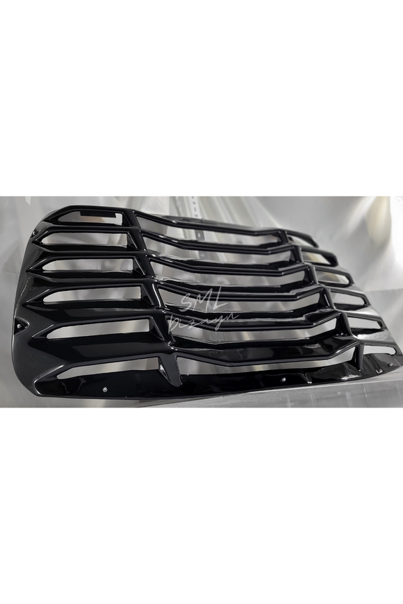 rear window louvers scoops 2015-2016-2017-2018-2019-2020-2021-2022-2023-2024 for fiat tipo-egea sedan