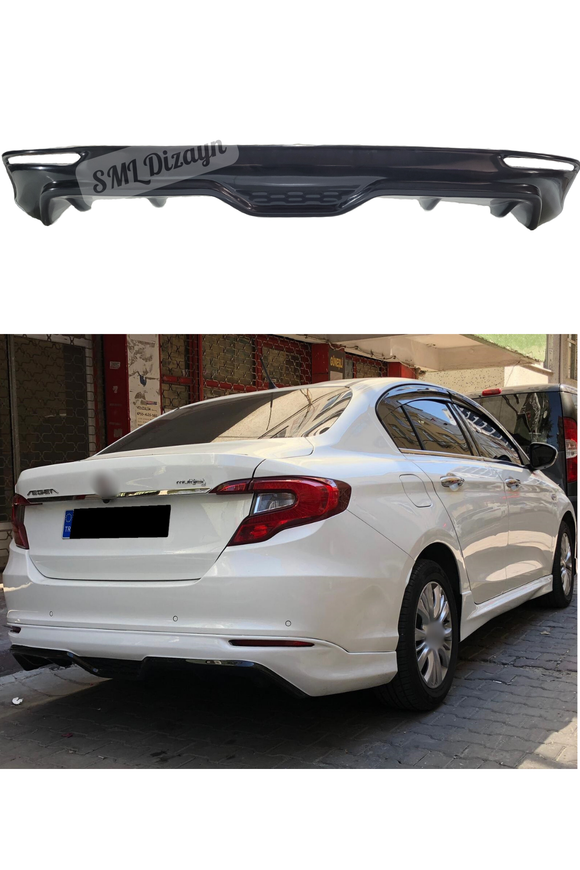 fiat egea sedan arka ek tampon difüzör difizör