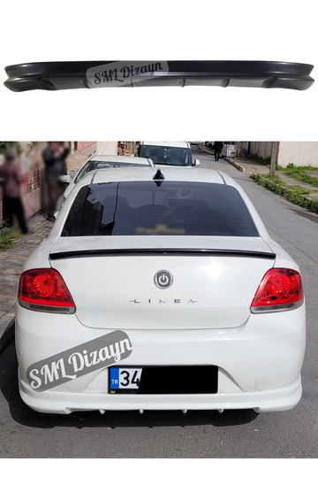 fiat linea arka ek tampon difüzör difizör