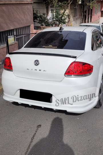 2007-2008-2009-2010-2011-2012 fiat linea arka ek tampon difüzör difizör