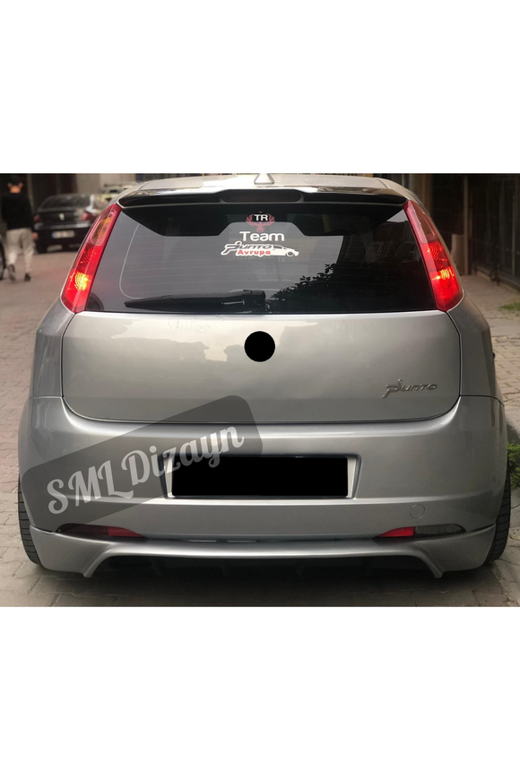 rear diffuser lip for fiat punto grande 