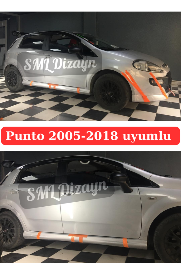 fiat punto side skirts