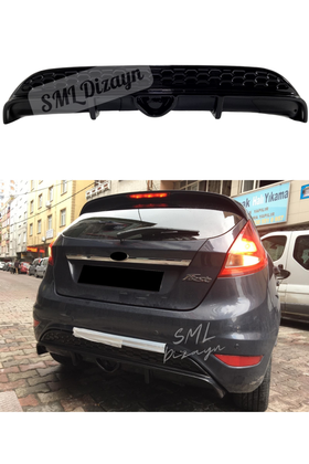 Fiesta Difüzör-Difizör Parlak Siyah Plastik 2008-2017