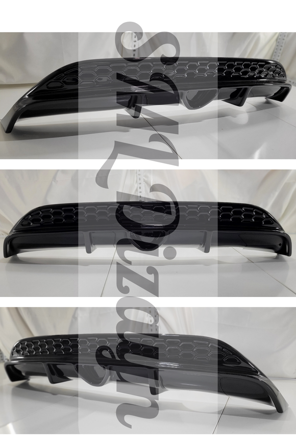 Fiesta Difüzör-Difizör Parlak Siyah Plastik 2008-2017