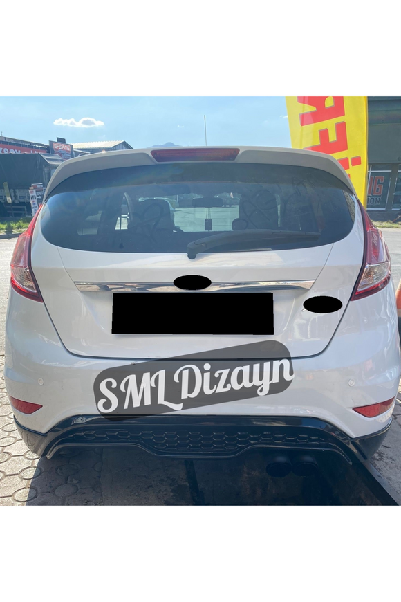 2009-2010-2011-2012-2013-2014-2015-2016-2017 ford fiesta mk7 arka ek tampon difüzör difizör