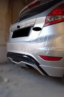 2009-2010-2011-2012-2013-2014-2015-2016-2017 ford fiesta st rear diffuser lip