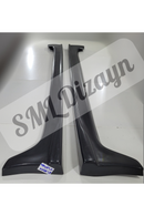 side skirts lip for 2009-2010-2011-2012-2013-2014-2015-2016-2017 ford fiesta