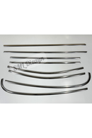 chrome window trims for renault fluence