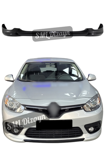 front lip splitter for renault fluence
