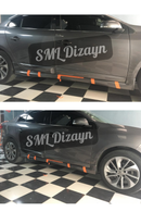 renault fluence yan bodykit ek lip