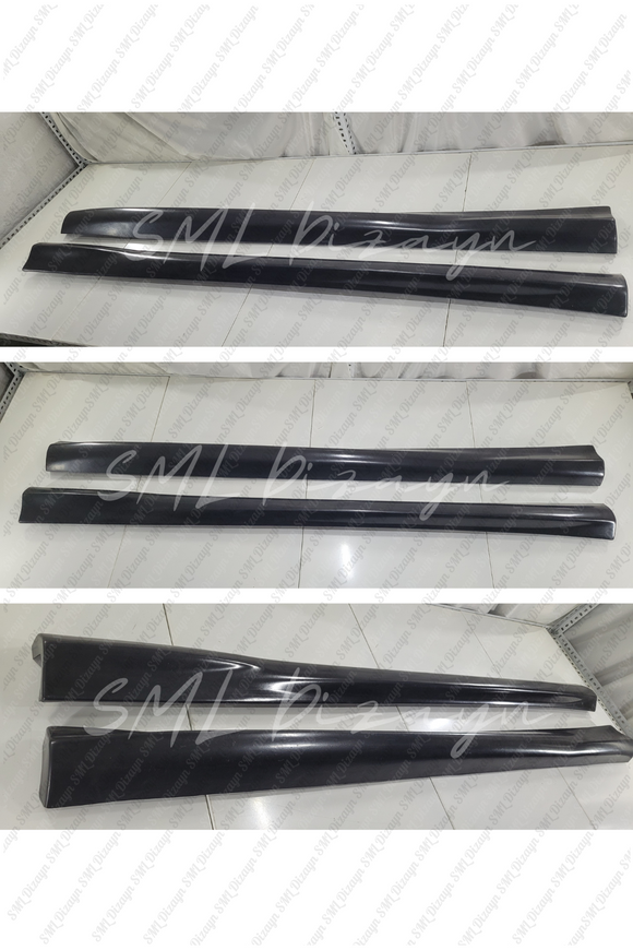 side skirts lips for 2012-2013-2014-2015-2016-2017-2018 ford focus 3-3.5