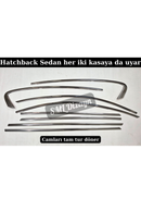 focus krom cam çıtası nikelaj