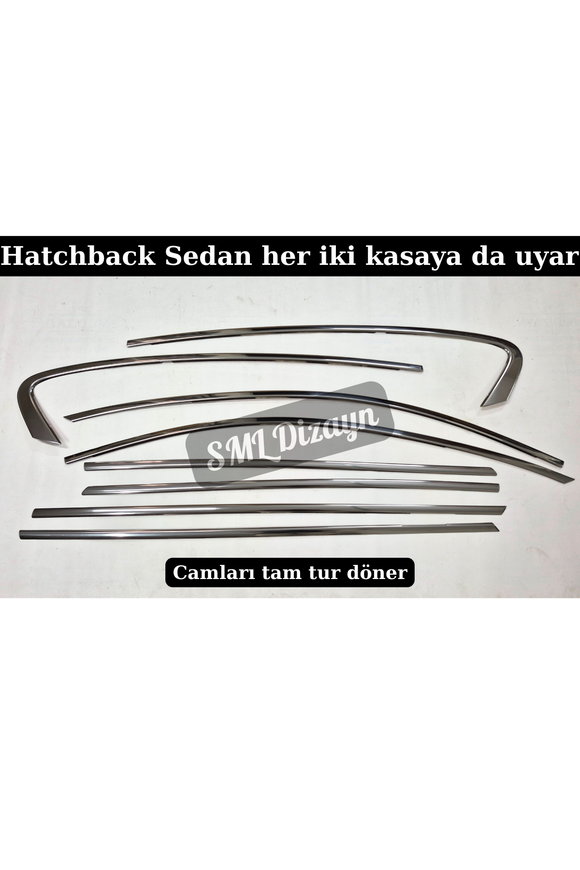 focus krom cam çıtası nikelaj