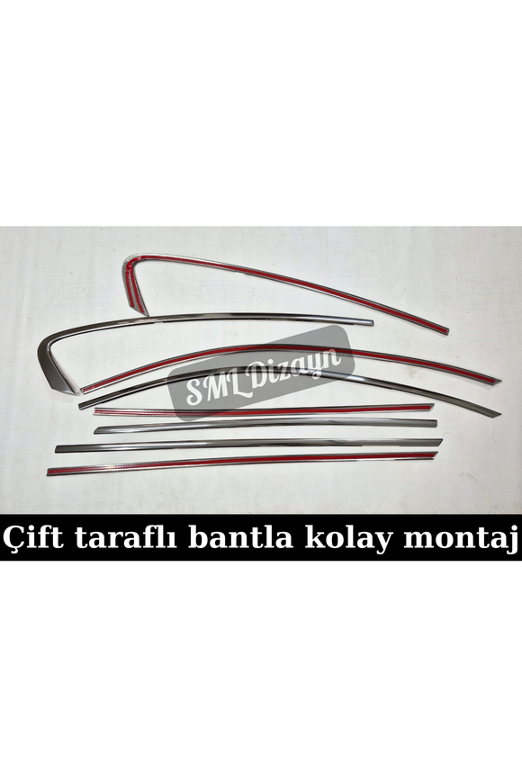 chrome window trims for focus mk4