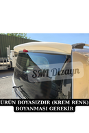 rear trunk spoiler for  ford courier