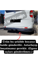 ford courier r32 arka ek difüzör ortadan çift çıkışlı