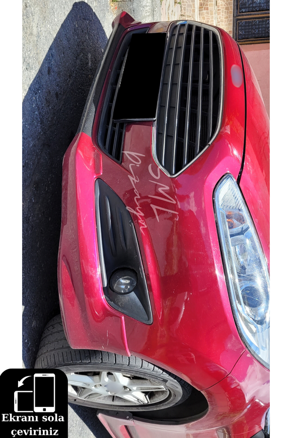 2013-2014-2015-2016-2017 ford fiesta ön ek tampon karlık lip