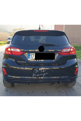 ford fiesta mk8 arka ek tampon difüzör difizör