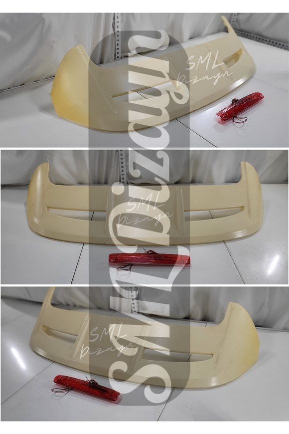 2008-2009-2010-2011-2012-2013-2014-2015-2016-2017 ford fiesta st spoiler spoyler rüzgarlık kanat