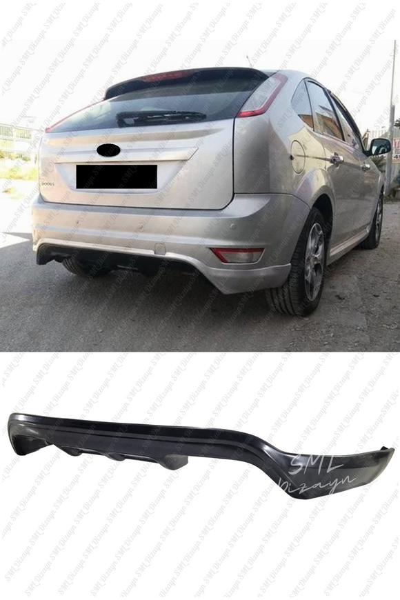 ford focus 2.5 hatchback arka ek tampon difüzör