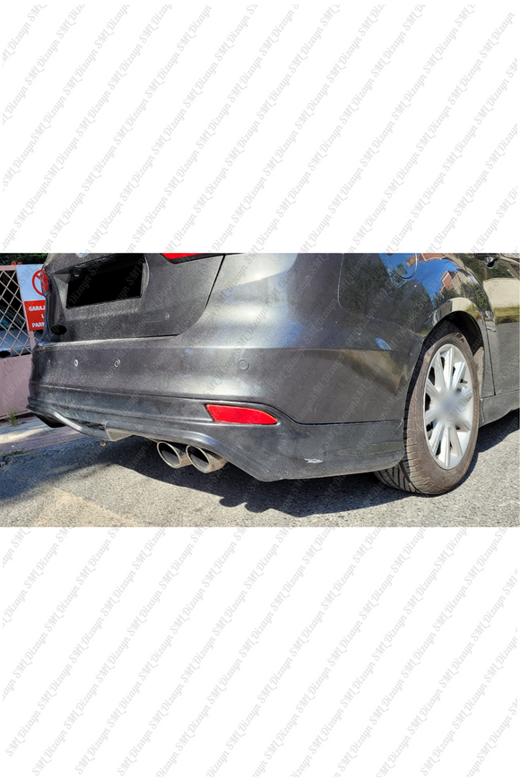 2012-2013-2014-2015-2016-2017-2018 ford focus arka ek tampon difüzör difizör difrüzör difrizör