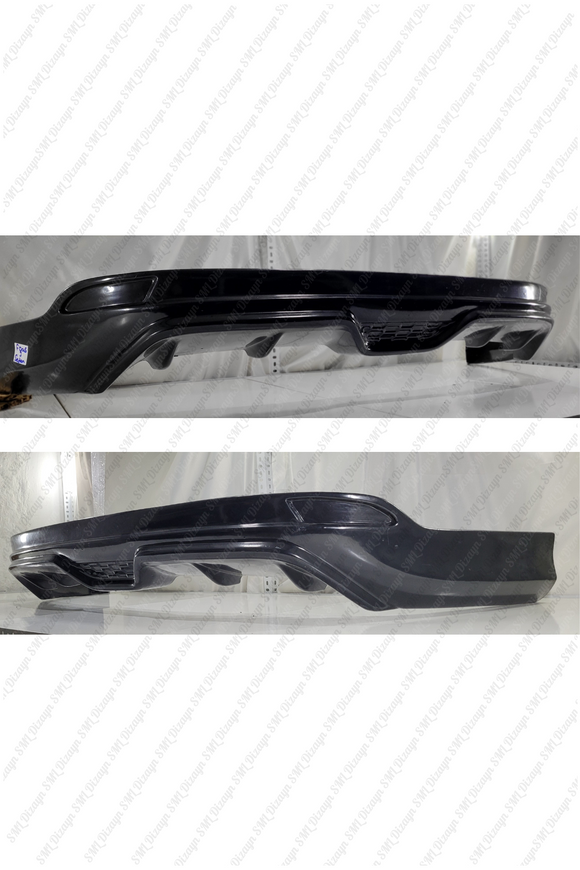 ford focus 3-3.5 sedan arka ek tampon difüzör difizör difrizör difrüzör