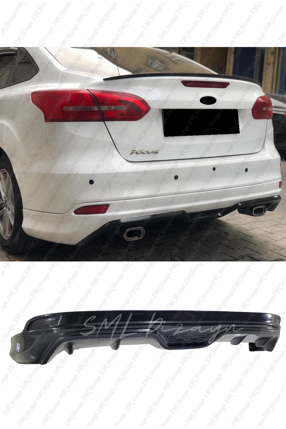 2012-2013-2014-2015-2016-2017-2018 ford focus arka ek tampon difüzör difizör difrüzör difrizör