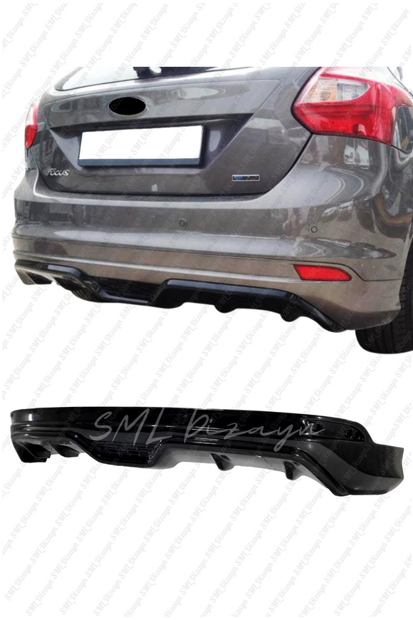 ford focus 3 hatchback arka ek tampon difüzör difizör