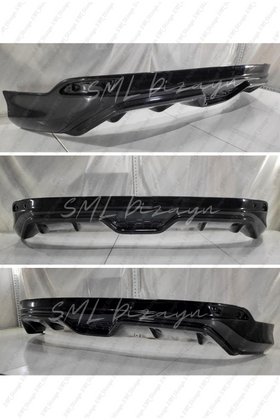 ford focus 3 hatchback arka ek tampon difüzör difizör