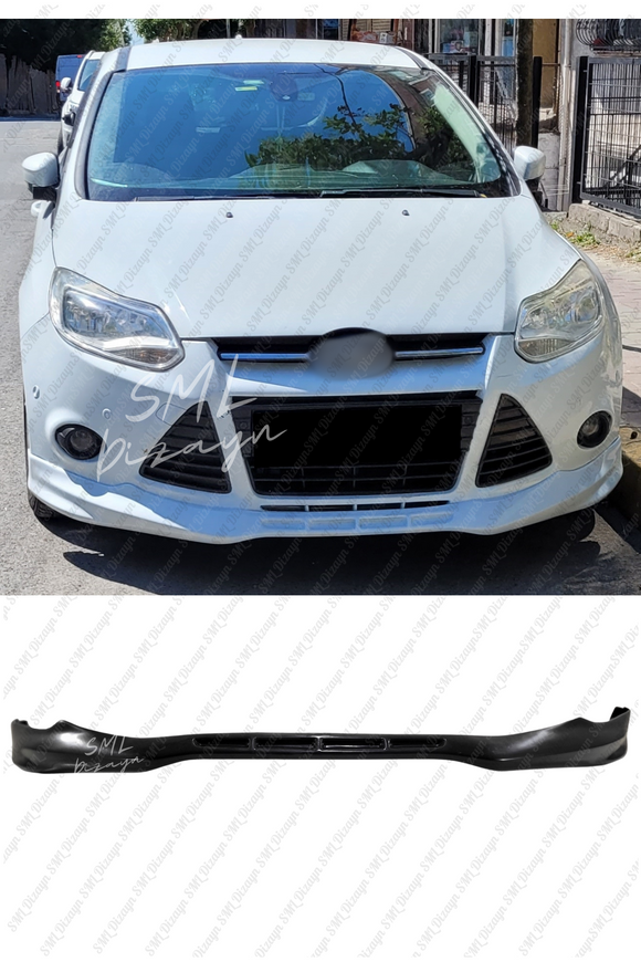 front lip splitter for 2012-2013-2014 ford focus 3