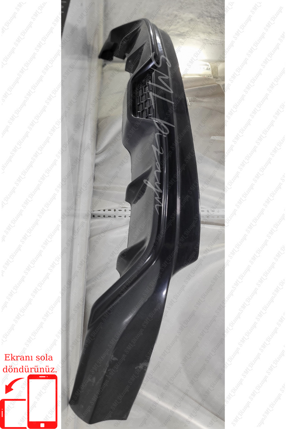 2015-2016-2017-2018 ford focus 3.5 hatchback arka ek tampon difüzör difizör difrizör difrüzör