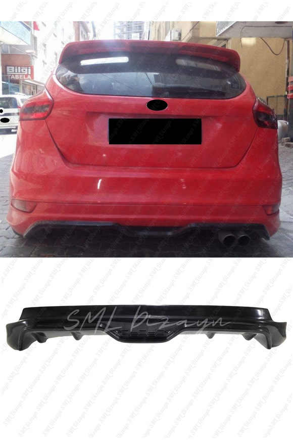 2015-2016-2017-2018 ford focus 3.5 hatchback arka ek tampon difüzör difizör difrizör difrüzör