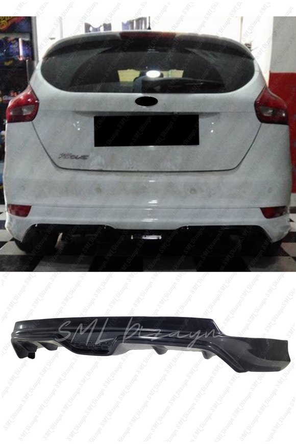 2015-2016-2017-2018 ford focus 3.5 rear diffuser lip 