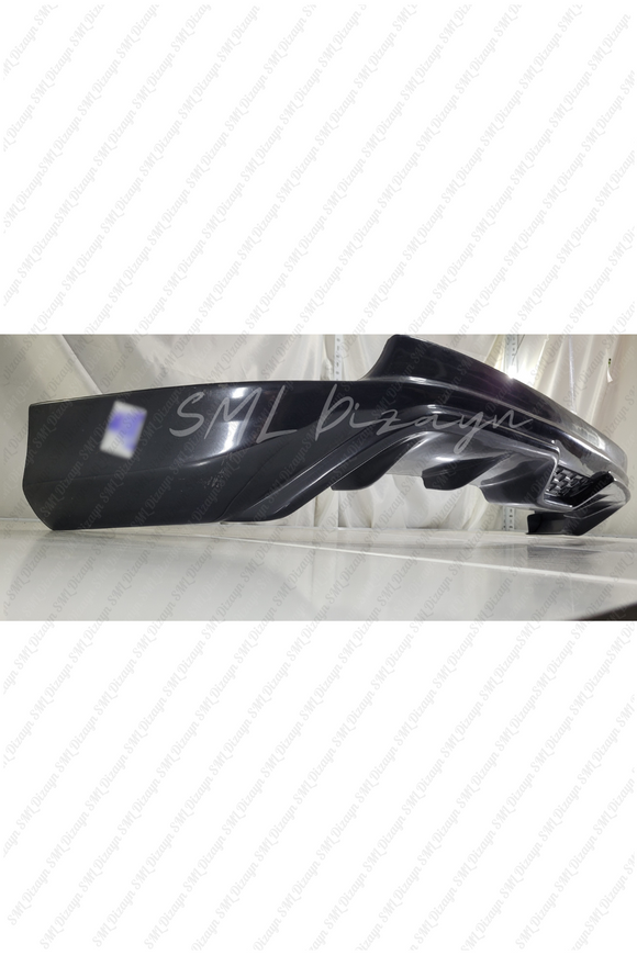 2015-2016-2017-2018 ford focus 3.5 hatchback arka ek tampon difüzör difizör difrizör difrüzör