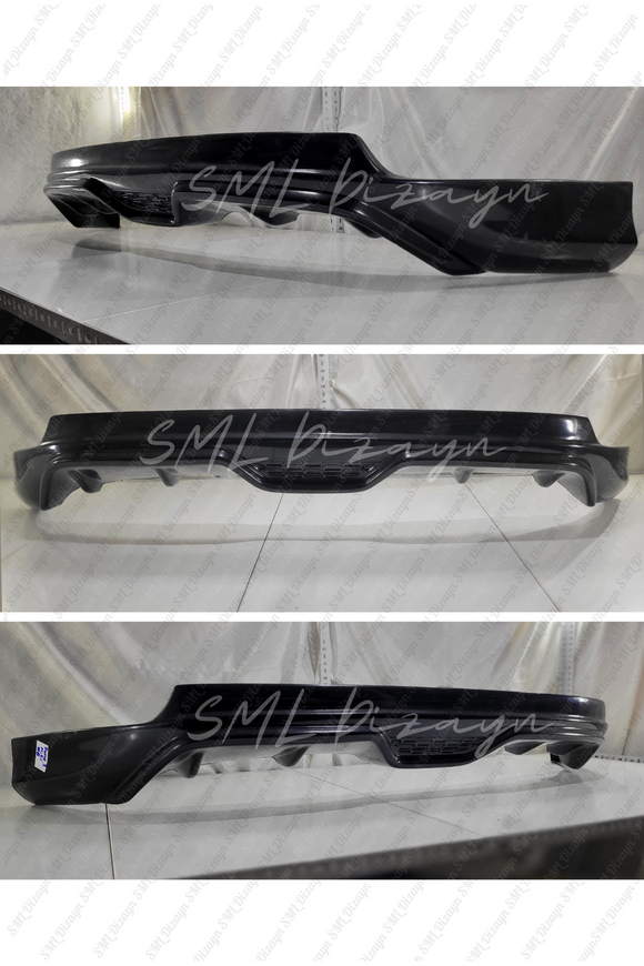 2015-2016-2017-2018 ford focus 3.5 hatchback arka ek tampon difüzör difizör difrizör difrüzör