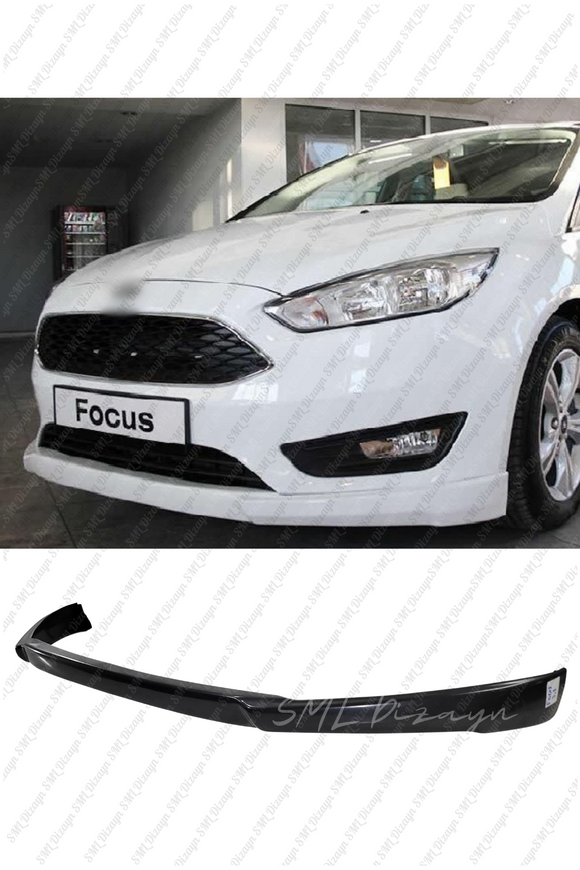 front lip splitter for 2015-2016-2017-2018 ford focus 3.5 