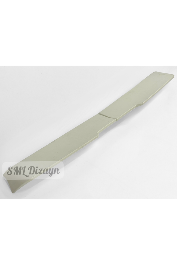 Custom-designed PS Style twin door rear roof spoiler set for Ford Transit & Tourneo Custom (2012-2023). Made of flexible, high-durability ABS plastic (not fiberglass).
