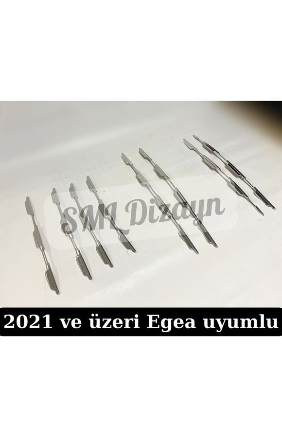 front grill chrome molding trims for fiat tipo