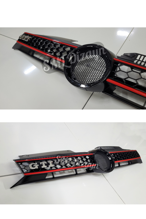 front gti grill for volkswagen golf 6