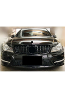 front gtr grill panamericana for mercedes w204 c180 c200 c250