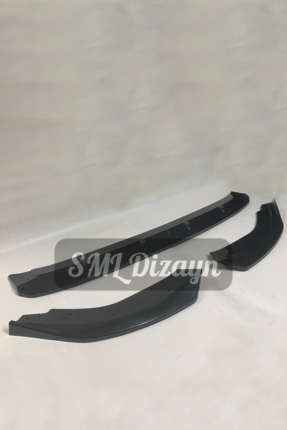 front lip splitter for volskwagen golf 8