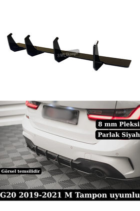 bmw g20 difüzör splitter