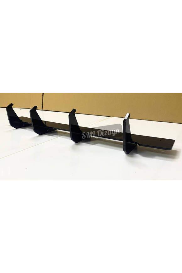 rear diffuser splitter for bmw g20 m sport