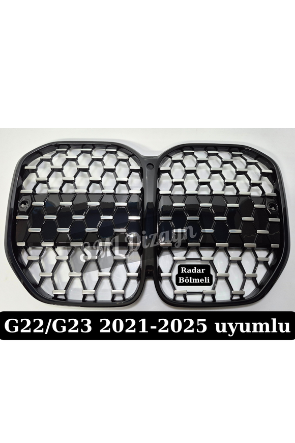 diamond front grill for bmw g22-g23 