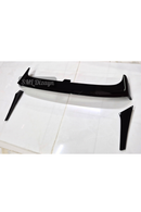 VW Golf 7 ve 7.5 uyumlu parlak siyah 3 parçalı Clubsport spoiler