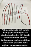 window chrome trims for volkswagen golf 7 and golf 7.5