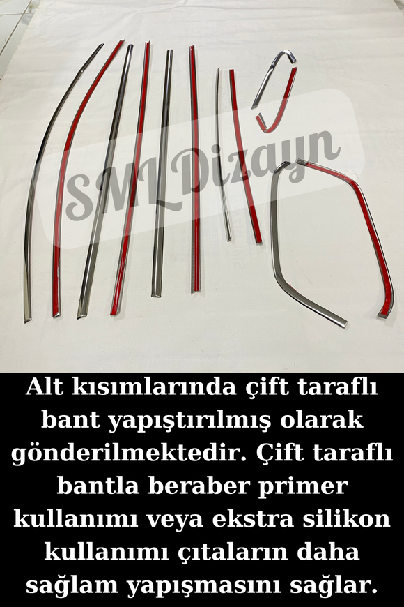 window chrome trims for volkswagen golf 7 and golf 7.5